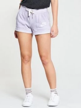 Image of Nike Sportswear Gym Vintage Shorts Lilac Lilac Size M Women