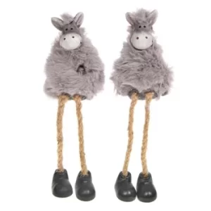 Image of Lovable Donkey Dangle Leg Small