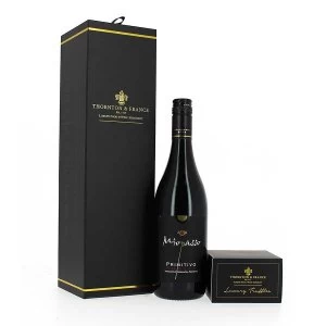 Image of Thornton And France - Mio Passo Primitivo With 200g Choc Truffles
