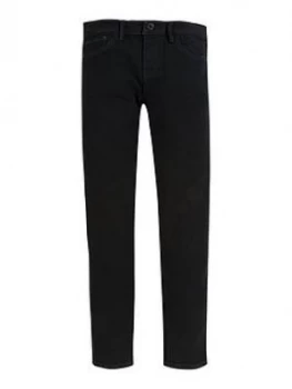 Levis Girls 710 Super Skinny Jean - Black