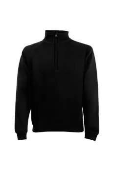 Image of Premium 70/30 Zip Neck Sweatshirt