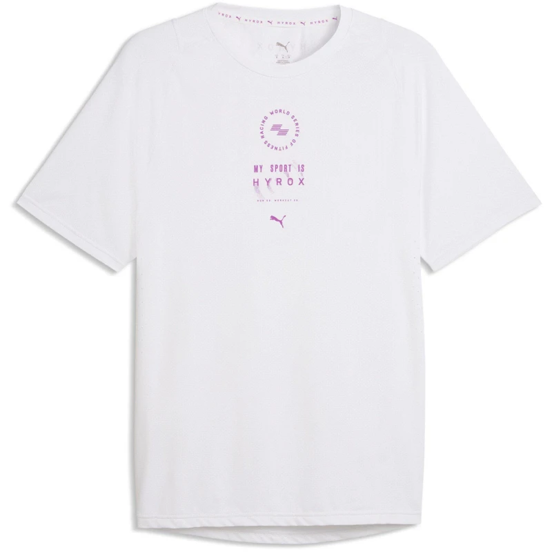 Image of Puma Mens Puma Hyrox DryElite Training T-Shirt White male S