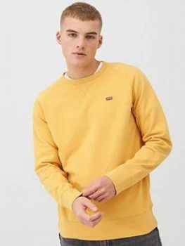 image of Levis Original Housemark Icon Sweatshirt - Gold