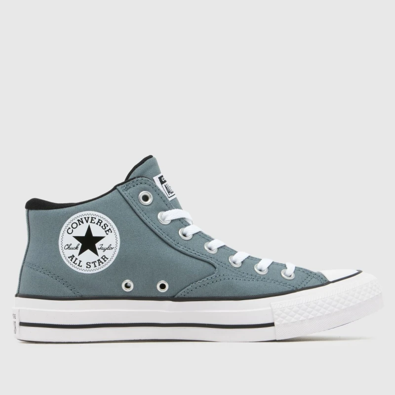 Image of Converse Mens All Star Malden Trainers in Light Blue & White, Size: 10 Light Blue/White UK 10