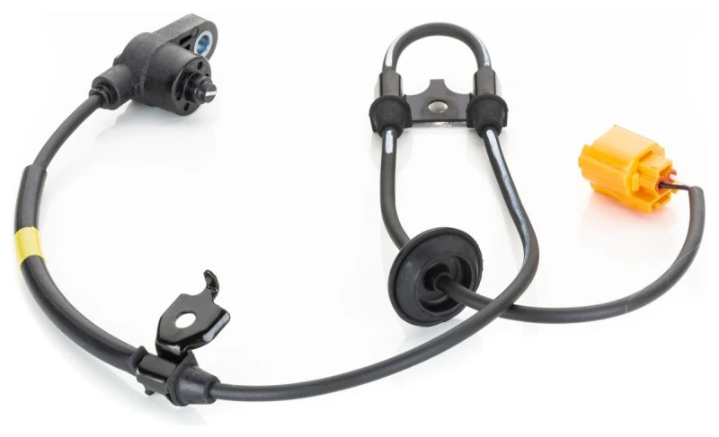 Image of HELLA 6PU 230 040-881 ABS Sensor Front Axle Left, with holder Sensor,wheel speed (412)