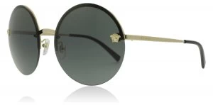 image of Versace VE2176 Sunglasses Pale Gold 125287 59mm