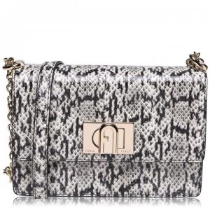 image of Furla 1927 Snake Print Cross Body Bag - TONI ROCCIA