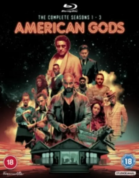 image of American Gods: The Complete Seasons 1-3 Bluray