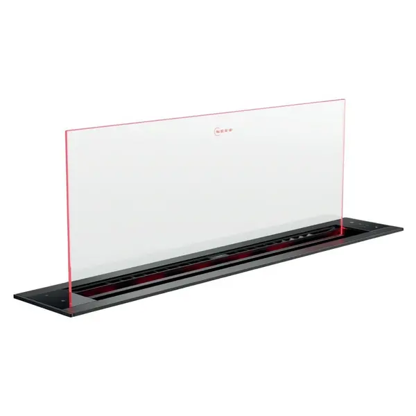 Neff N90 90cm Clear Glass Downdraft Hood - Black I98WMM1S7B