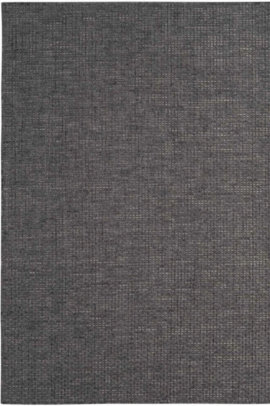 Image of THE RUGS Magic Plain Outdoor Indoor Rug Dark Grey Weatherproof Jet Washable Size: 120cm x 170cm Dark Grey Unisex 120cm x 170 cm