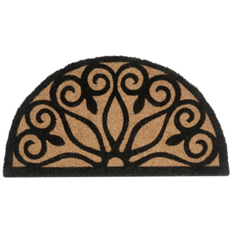Image of Beliani Doormat Tishimna Natural 45 X 75cm Coir