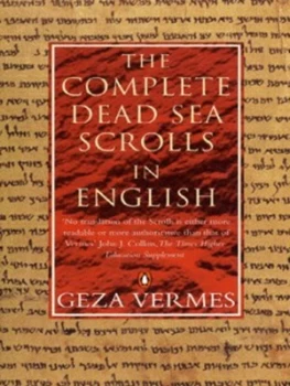 Image of The Complete Dead Sea Scrolls in English by Geza Vermes Book