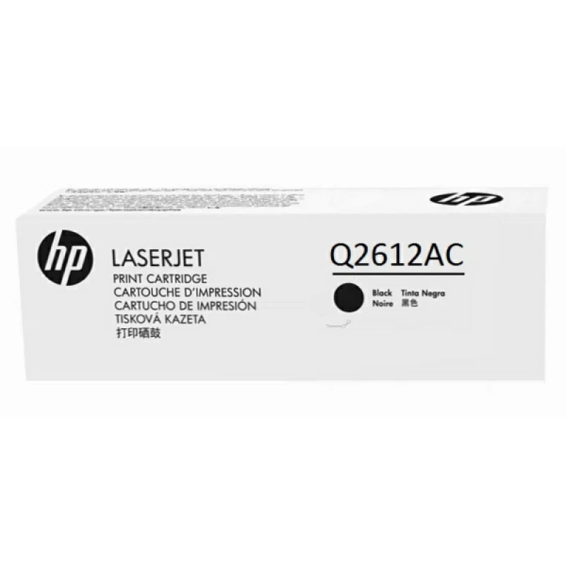 Image of HP Q2612AC/12A Toner cartridge Black Contract. 2K pages ISO/IEC 19752