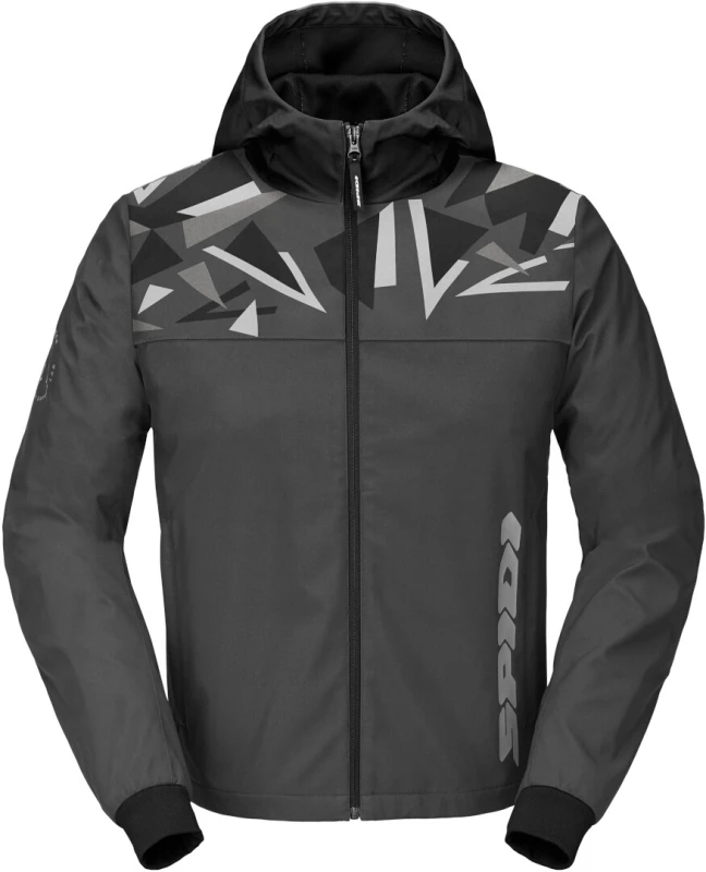 Image of Spidi Hoodie Evo Sport Anthracite Black Size 2XL