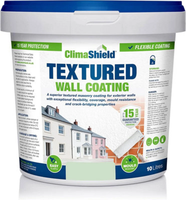 Image of Smartseal Wall Coating Textured (Forest Dawn), Waterproof 15 Years, Brickwork, Stone, Concrete And Render, Breathable, 5Kg