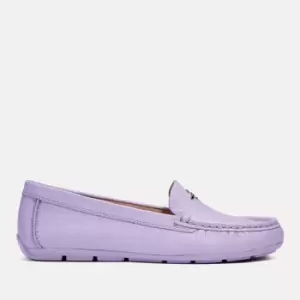 Image of Coach Womens Marley Leather Driving Shoes - UK 3