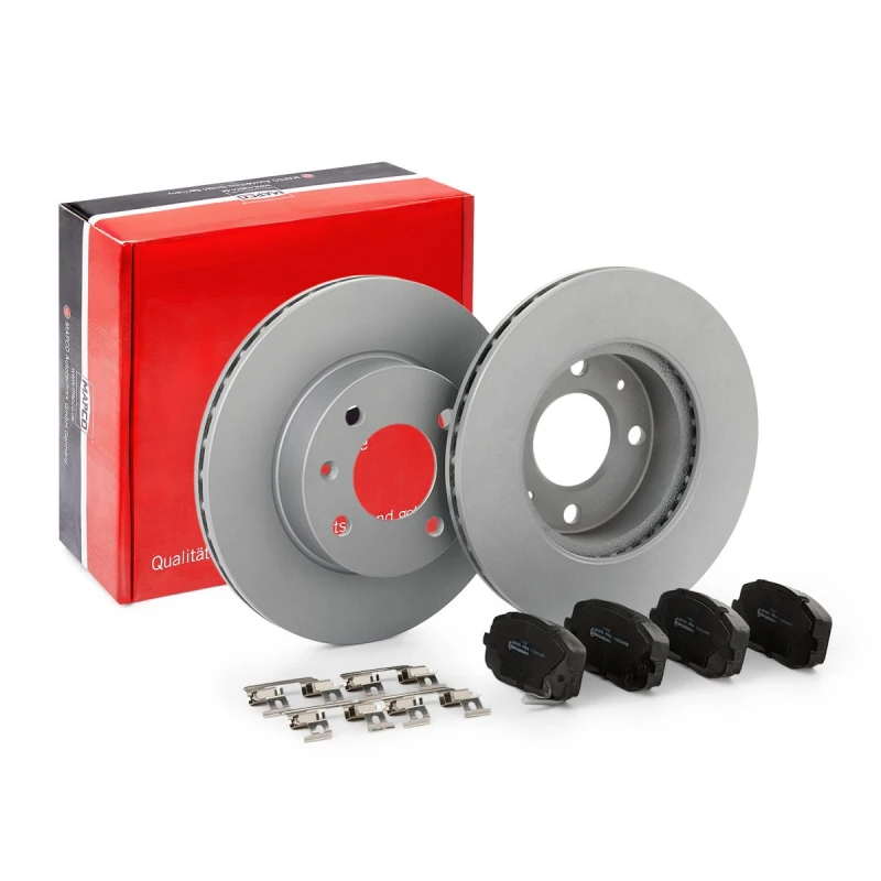 Image of Brake discs and pads set MAPCO 47512HPS