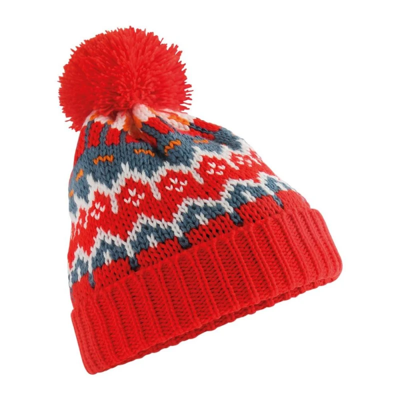 Image of Beechfield PC7876 womens Beanie in Red