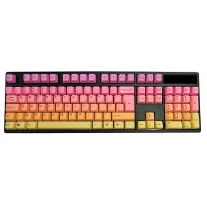 Image of Tai Hao PBT Double Shot Keycaps Sunshine ISOANSI Layout