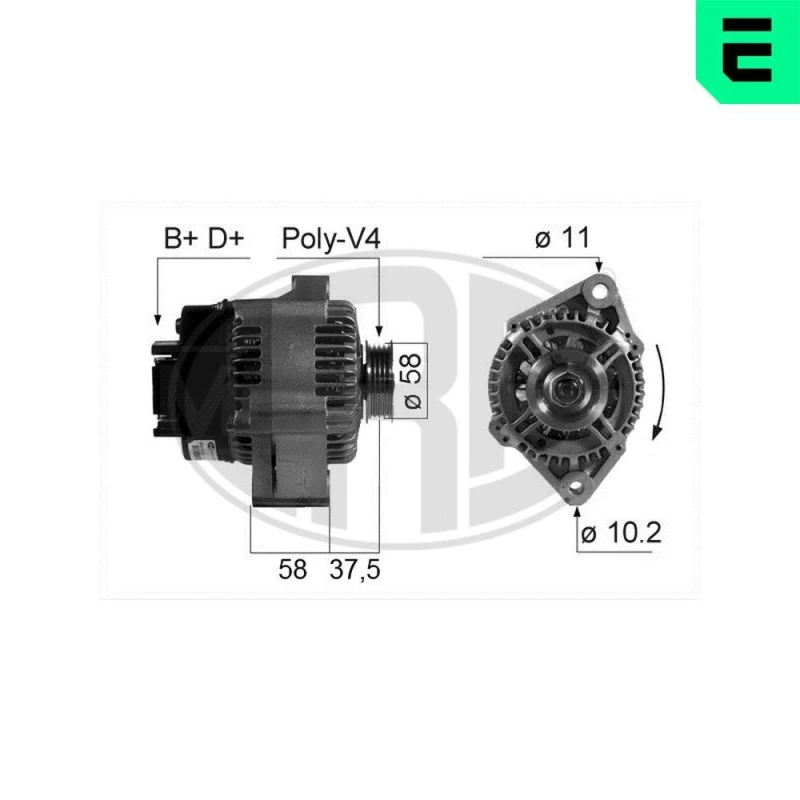 Image of ERA Alternator ERA 210667A