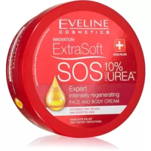 Image of Eveline Cosmetics Extra Soft SOS Intensive Regenerating Cream for Body and Face 175ml