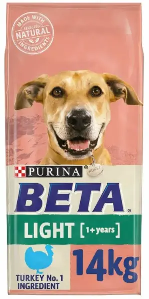 Purina Beta Adult Light Turkey Dog Food 14kg