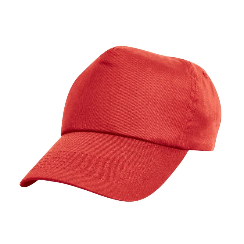 Image of Result Cotton Baseball Cap in Red Red Unisex One Size