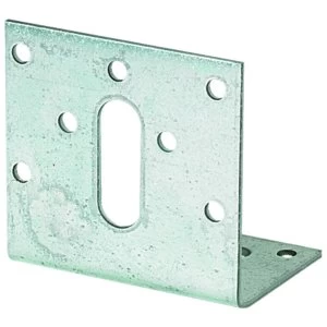 Image of Wickes Galvansied Angle Bracket 100x60x60mm