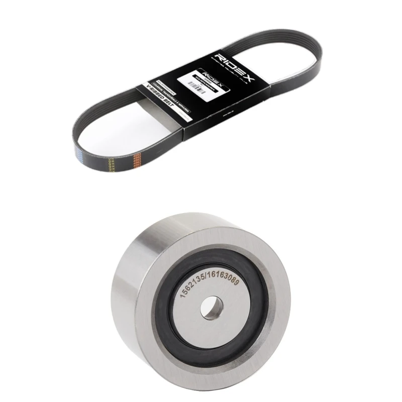 Image of RIDEX 542R1043 V-ribbed belt set V-Ribbed Belt Set (542)