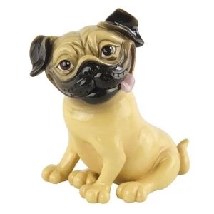 Image of Little Paws Figurines Podge - Pug Tan