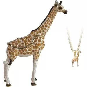 image of Secrets from Hidden Treasures 1084 Giraffe Trinket Box