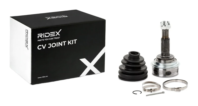 Image of RIDEX 5J0113 CV Joint Wheel Side, with rubber bellow Joint Kit,drive shaft (5)