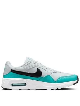 Image of Nike Air Max SC Leather - White/Blue, Size 11, Men