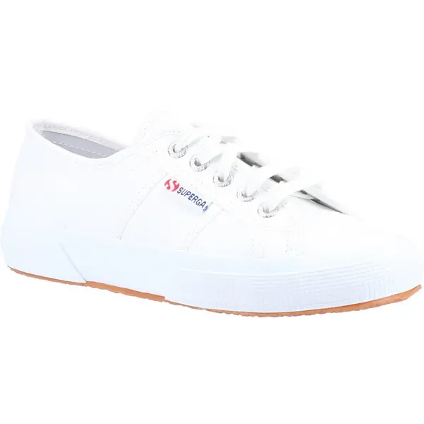 image of Superga Womens 2750 EFGLU Leather Lace Up Trainers Shoes - UK 4.5