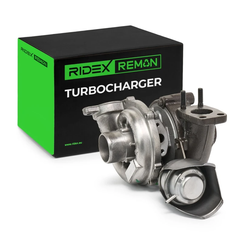 Image of RIDEX REMAN 2234C10004R Turbocharger with oil supply line Charger,charging system (2234)