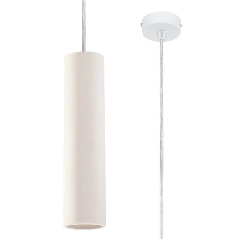 Image of Sollux Lighting Modern Ceramic Pendant Lamp - Nancy Design - High-Quality GU10