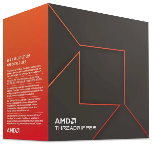 image of AMD Ryzen Threadripper 7970X 32 Core 4GHz CPU Processor