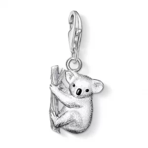 Image of THOMAS SABO Silver Koala Bear Charm 0643-007-12