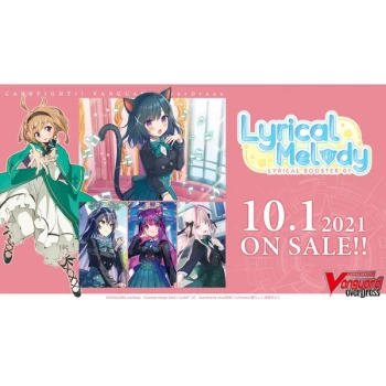 Image of CardFight Vanguard OverDress TCG - Lyrical Booster Box 01: Lyrical Melody (16 Packs)