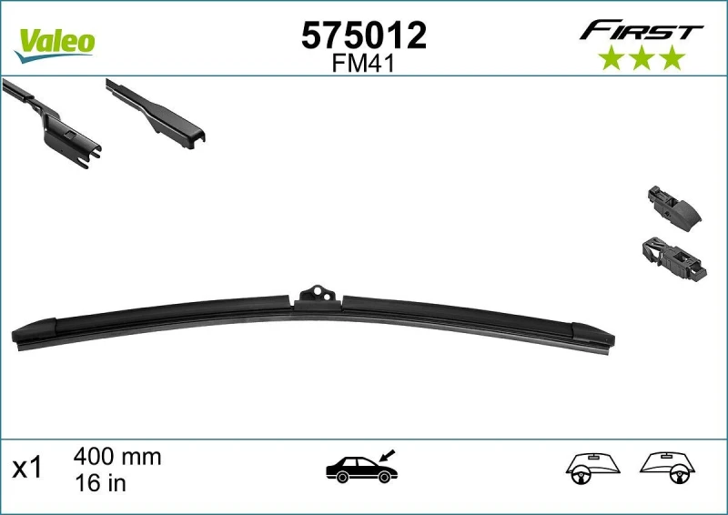 Image of Wiper blade VALEO 575012