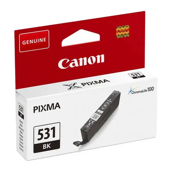 Image of Original Canon CLI-531BK Black Ink Cartridge (6118C001)
