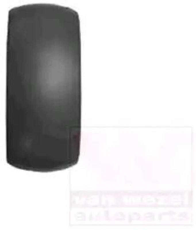 Image of VAN WEZEL 1636843 Cover, outside mirror * HAGUS * Right, black, Rough Cover,outside mirror (23)