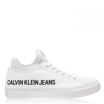 Image of Calvin Klein Jeans Icarus Lace Trainers - White
