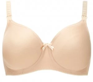 image of Freya Underwire moulded nursing bra Nude