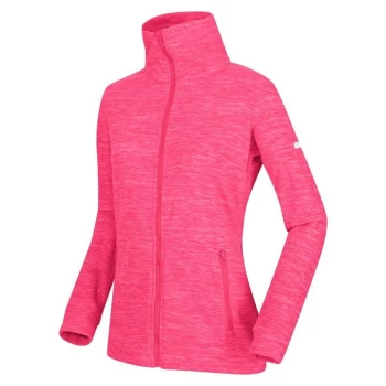 image of Regatta Everleigh Full Zip Fleece - NeonPinkMarl