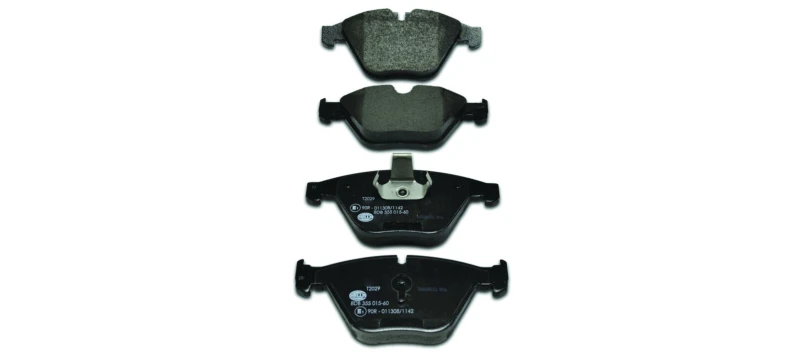 Image of HELLA Brake pad set HELLA 8DB 355 015-601