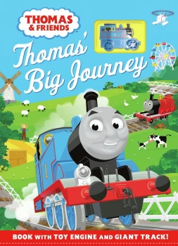 Image of Thomas' Big Journey: Storybook with Fold-out Track Playset