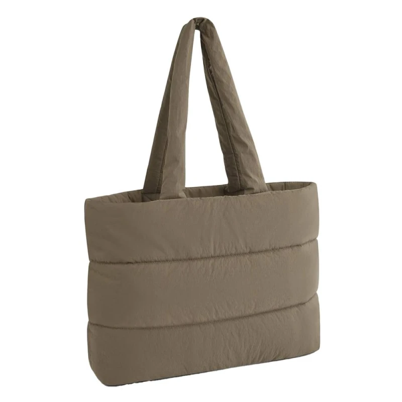 Image of Bagbase Womens Plain Quilted Tote Bag in Olive Olive Female One Size
