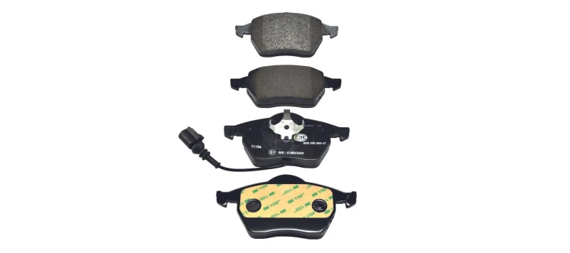 Image of HELLA Brake pad set HELLA 8DB 355 008-471
