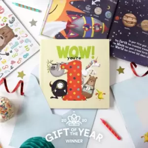 Image of Wow You're One! A Birthday Book You Can Send As A Card